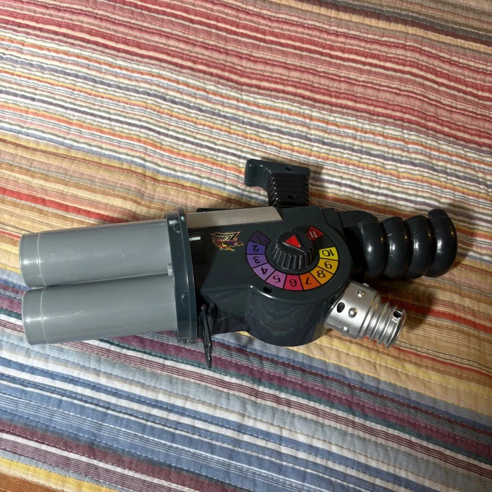 Disney Pixar Toy Story Zurg Ion Blaster Toy Triple Barrel Blaster Gray Silver